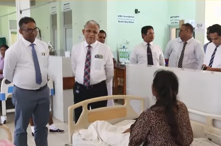 யாழுக்கு விரைந்த சுகாதார சேவைகள் பணிப்பாளர்!