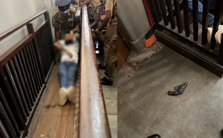 நீதிமன்றத்துக்குள்ளே கொலை!