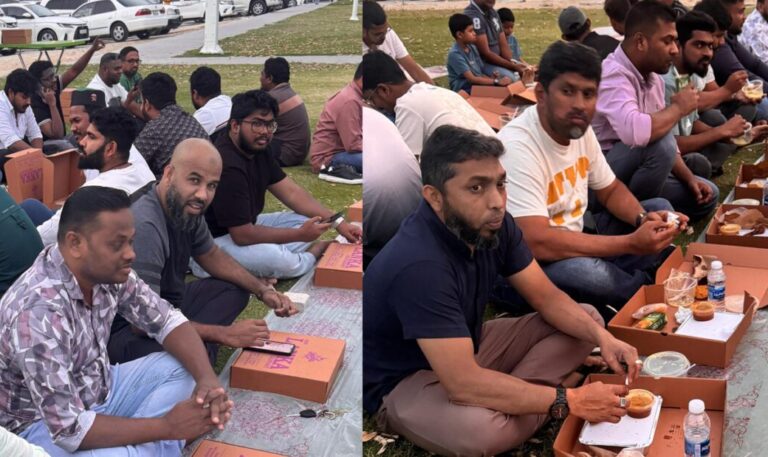 கட்டாரில் இடம்பெற்ற பிரம்மாண்ட இப்தார் நிகழ்வு!