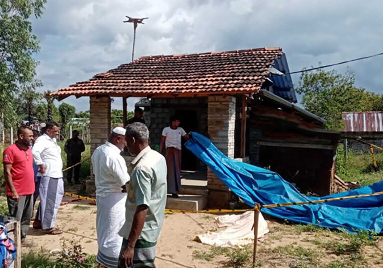 தாயை கொன்ற மகன்?