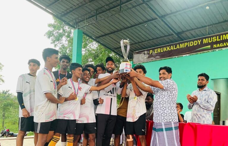 நாகவில்லுவில் களைகட்டிய உதைப்பந்தாட்டத் தொடர்!