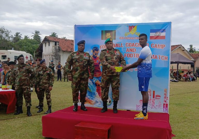 வடக்கில் உதைபந்து பயிற்சி முகாம்!