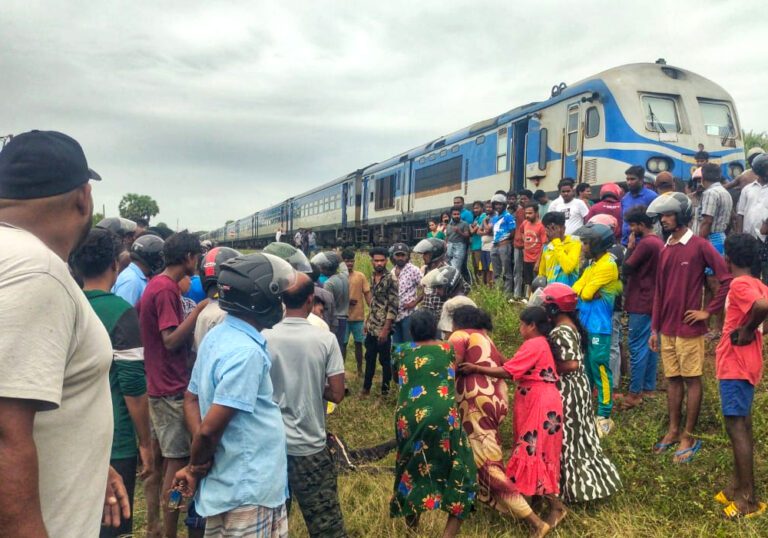 குடும்பஸ்தரின் உயிரை பறித்த சொகுசு ரயில்!