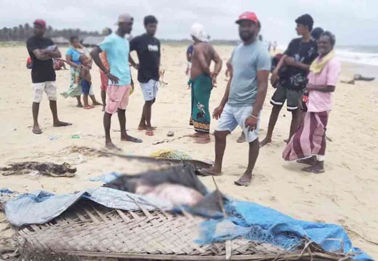 தொடுவா கடலில் கரையொதுங்கிய சடலம்!