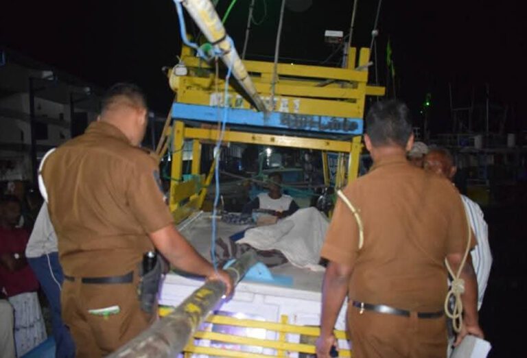 மீனின் கொம்பு குற்றியதில் மீனவர் மரணம்!