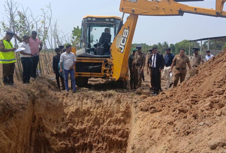 விடுதலைப்புலிகளின் ஆயுதங்கள் தேடி அகழ்வுப்பணி!