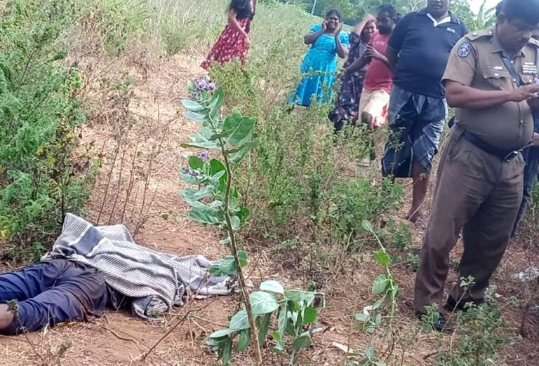 மைத்துனரை கொன்ற டிப்பர் வண்டி!