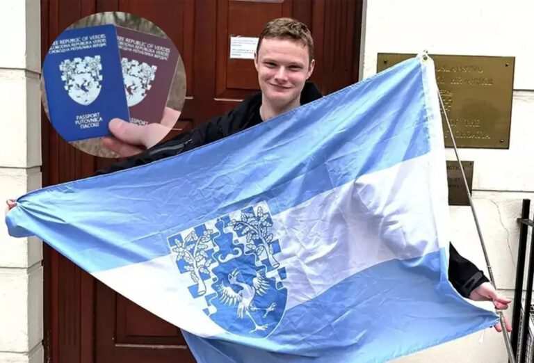 புதிய நாடொன்றை உருவாக்கிய 20 வயது இளைஞன்!