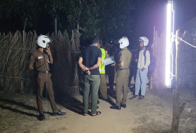 பொலீசாரைக் கண்டு ஓடியவர் தவறி விழுந்து உயிரிழப்பு!