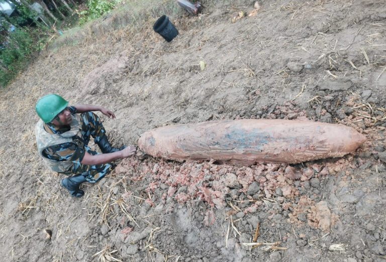 1990 களில் ஏவப்பட்ட செல் வெடிக்காத நிலையில் கண்டுபிடிப்பு!