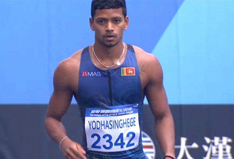 தெற்காசியாவின் வேகமான மனிதர் சாமோத் யோதாசிங்க!