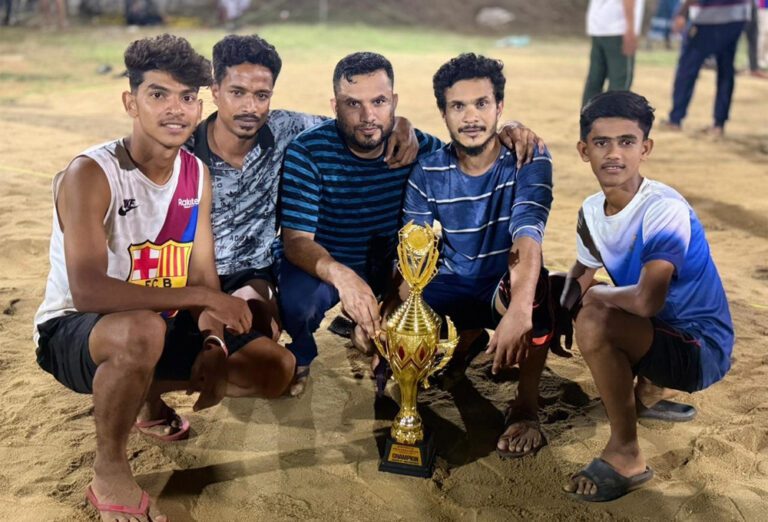 நாகவில்லுவில் இடம்பெற்ற கரைப்பந்தாட்டாத் தொடர்!