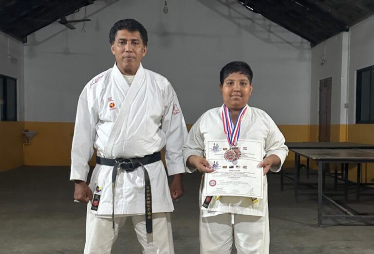 சர்வதேச போட்டியில் சாதித்த எருக்கலம்பிட்டியின் இளம் சிங்கம்!