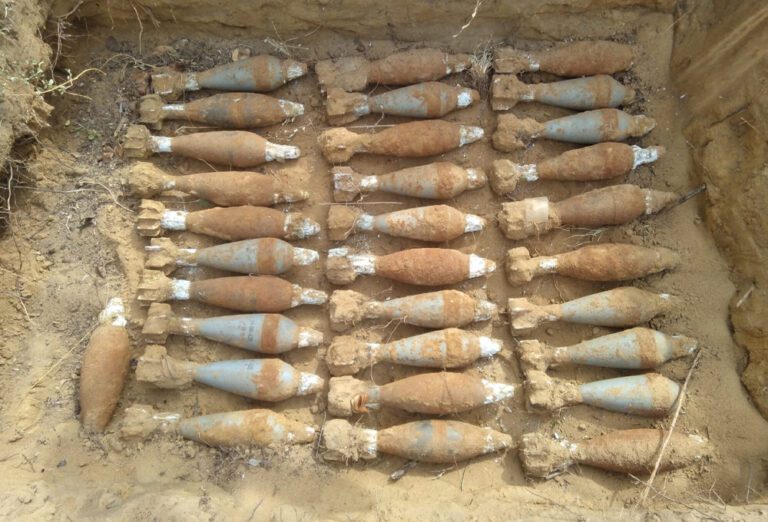 31 வெடி குண்டுகள் கண்டுபிடிப்பு!