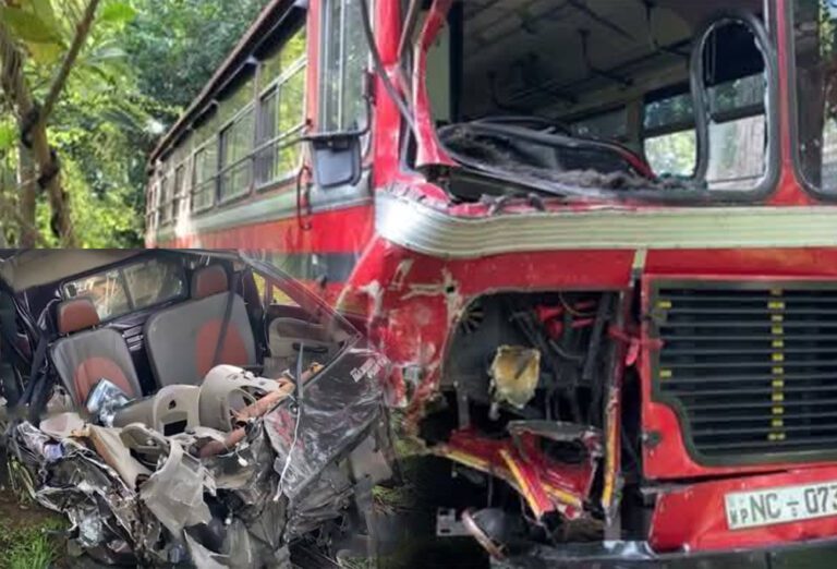 இன்று அதிகாலை இடம்பெற்ற கோர விபத்தில் மூவர் பலி!