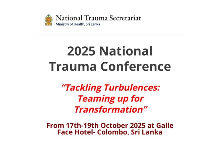 விபத்துகள் குறித்த தேசிய மாநாடு நாளை கொழும்பில்!