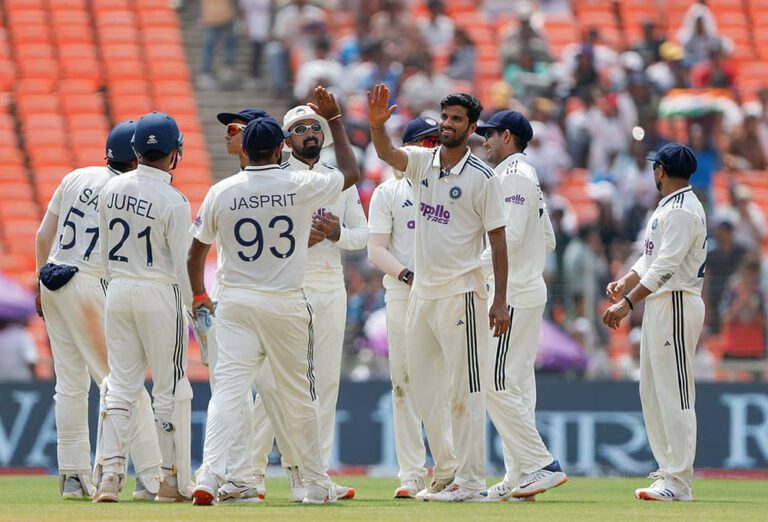 WI எதிரான முதல் டெஸ்ட்.. இந்தியா அபார வெற்றி!