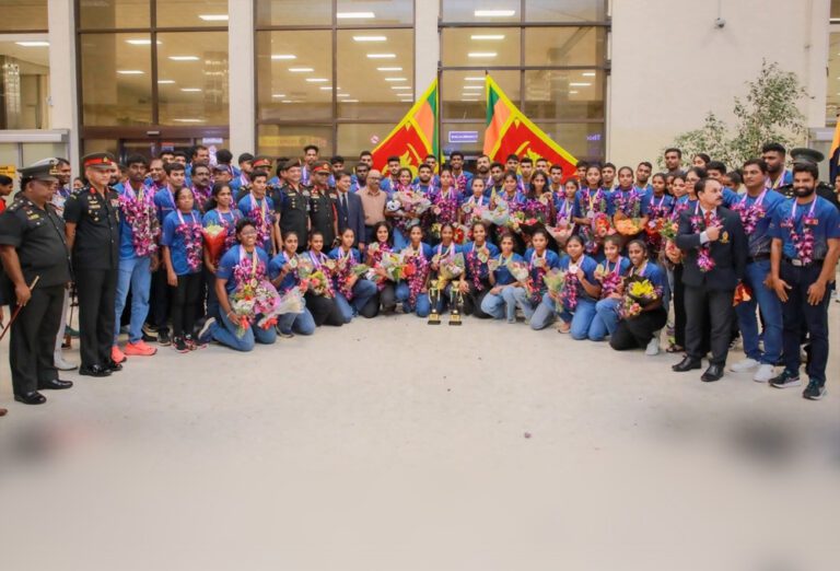 இரண்டாம் இடத்துடன் நாடு திரும்பிய  இலங்கை அணி!