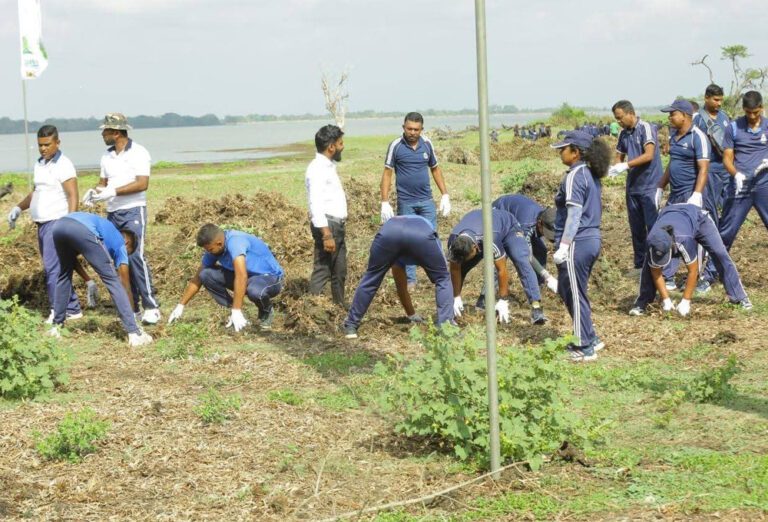 தப்போவையில் இன்று ஆரம்பமான சுற்றுச்சூழல் பாதுகாப்பு நடவடிக்கை!