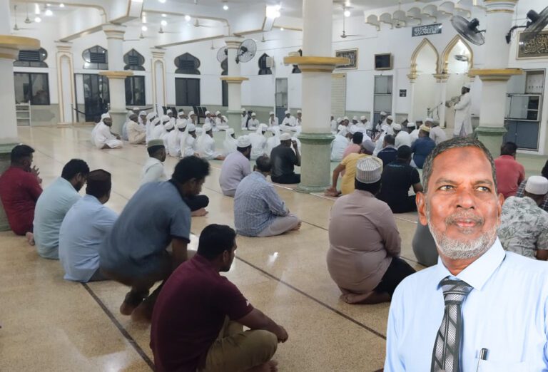 வவுனியா நகர பள்ளிவாசலில் இடம்பெற்ற கதமுள் குர்ஆன் நிகழ்வு!