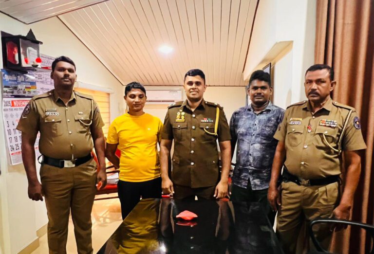 “ஹைடொப் துஷாரா”வின் உள்ளூர் போதைப்பொருள் வியாபாரி கைது!