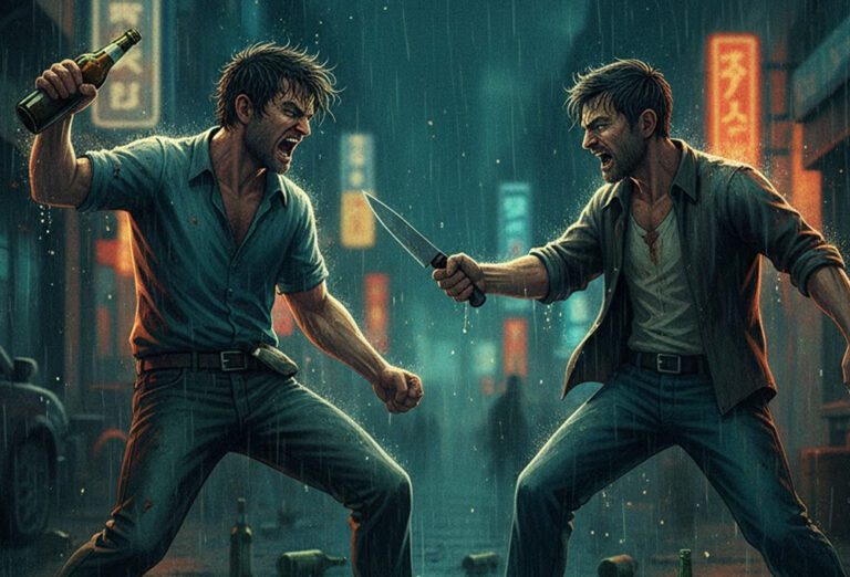 நுரைச்சோலையில் நண்பர்கள் இருவர் கத்திக்குத்து!