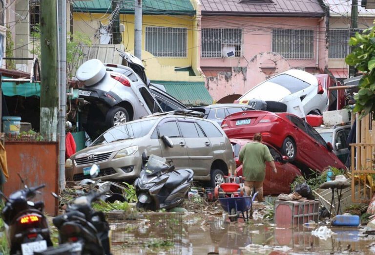 பிலிப்பைன்ஸ் சூறாவளியில் சிக்கி 58 பேர் பலி!