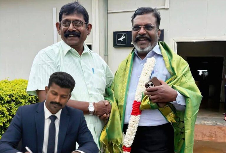 தொல். திருமாவளவனுக்கு தமிழ் தேசிய மக்கள் இயக்கம் எதிர்ப்பு!