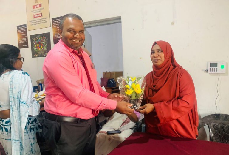 புத்தளம் வடக்கு கோட்டத்திற்கு புதிய பணிப்பாளர்!