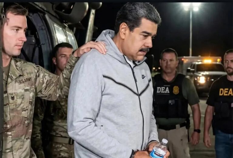 வெனிசுலா அதிபர் மதுரோ நியூயார்க் நீதிமன்றத்தில் ஆஜர்!