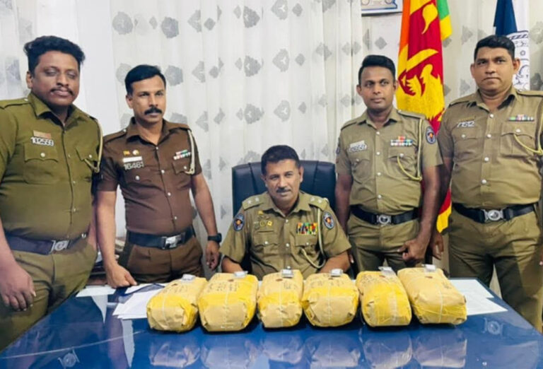 கற்பிட்டி பகுதியில் 10 கிலோ கஞ்சாவுடன் மூவர் கைது!