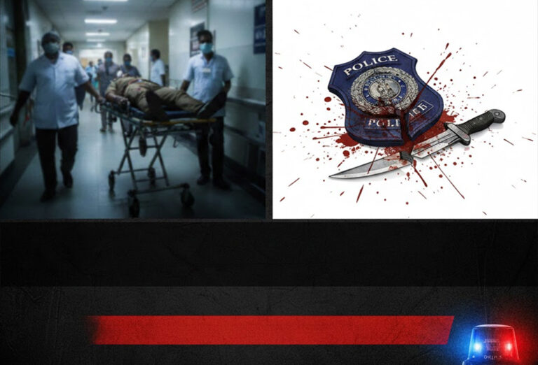 பொகவந்தலாவ பொலிஸ் நிலையத்திற்குள் கத்திக்குத்து!