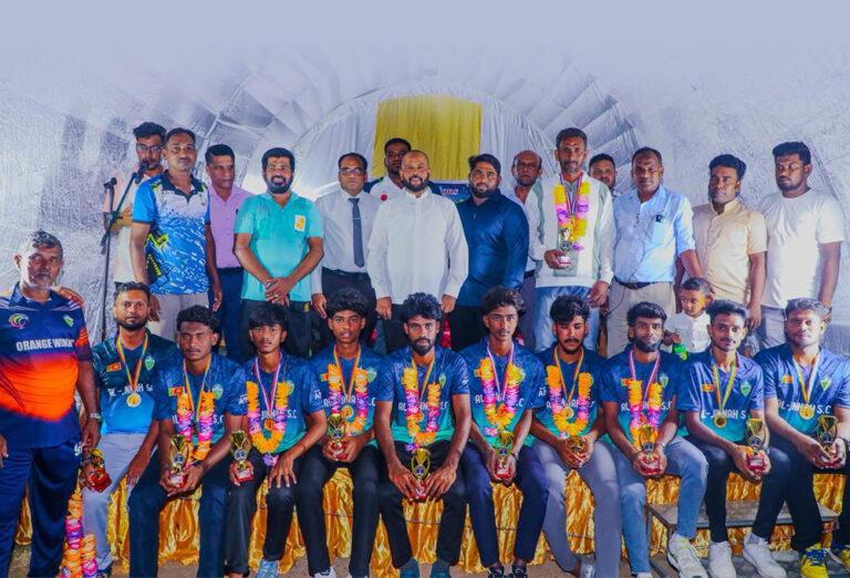 மன்னார் மண்ணிற்கு பெருமை சேர்த்த தாராபுரம் அணி!