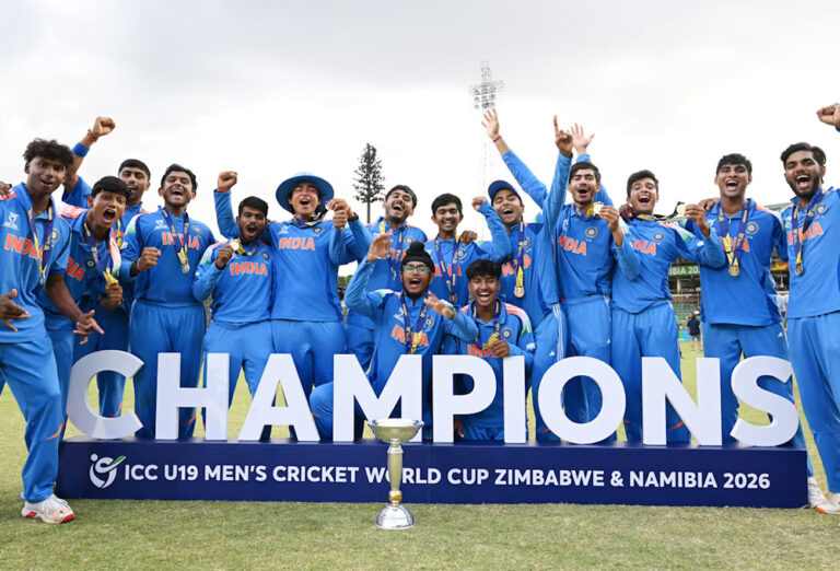 யு-19 உலகக்கோப்பை வென்ற இந்திய இளம்படை!