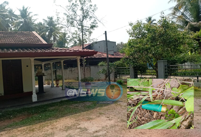 தங்கொட்டுவ இரத்தினக்கல் வர்த்தகர் வீட்டுக்கு துப்பாக்கிச் சூடு!