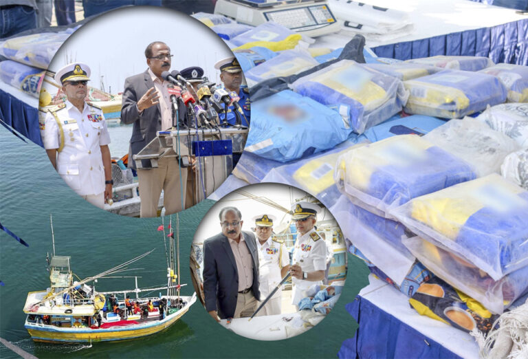 ஆழ்கடலில் 100 கிலோவுக்கும் அதிக போதைப்பொருள் பறிமுதல்!