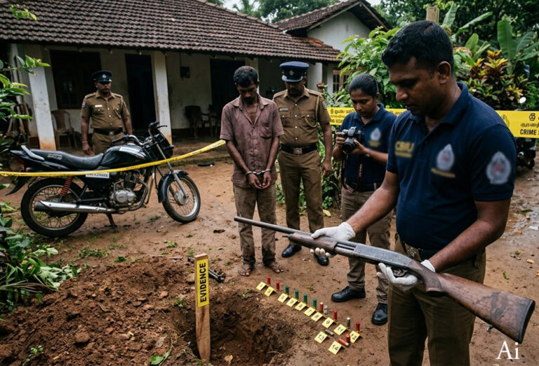 மாதம்பை பகுதியில் துப்பாக்கி மற்றும் தோட்டாக்கள் மீட்பு!
