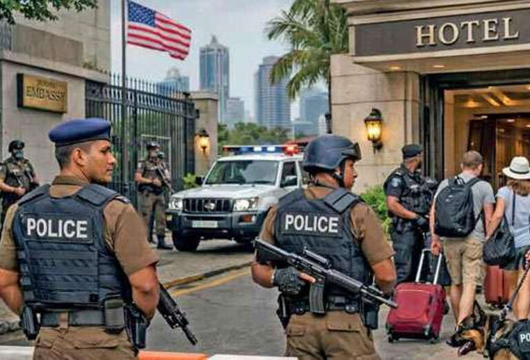 இலங்கையில் உள்ள தூதரகங்களுக்கு பாதுகாப்பு பலப்படுத்தல்!