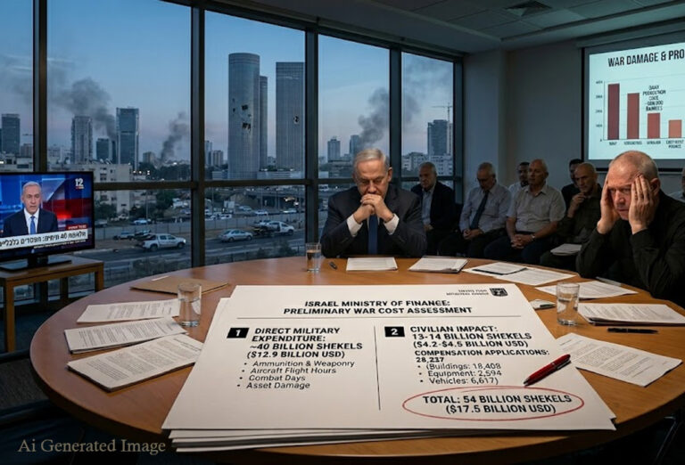 ஈரான் போரில் இஸ்ரேலை மிகவும் அதிர்ச்சியூட்டிய  புள்ளிவிவரம்!