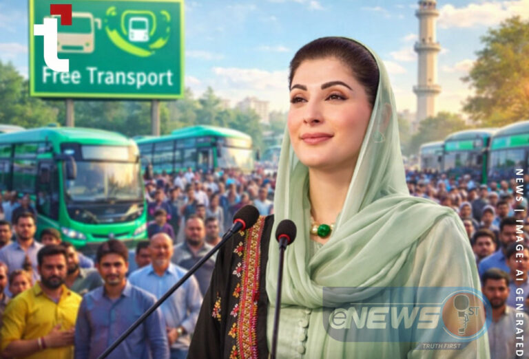 பாகிஸ்தானில் இலவச பொதுப் போக்குவரத்து அறிமுகம்!