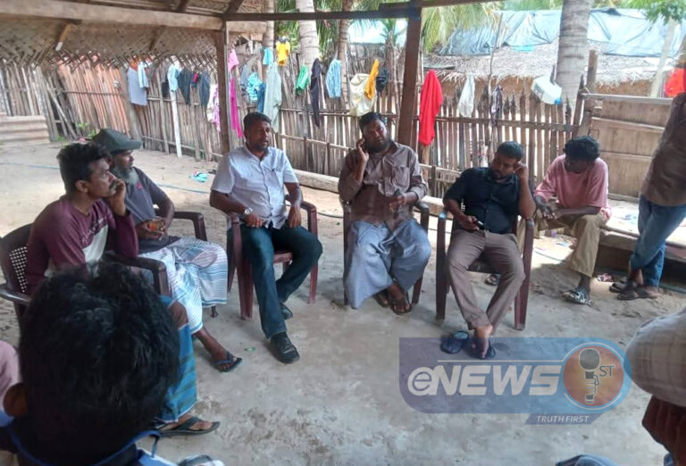 தேத்தாவாடி ஆக்கிரமிப்புக்கு தவிசாளர் வைத்த முற்றுப்புள்ளி!