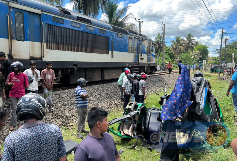 தாண்டிக்குளத்தில் கோர விபத்து: புகையிரதத்தில் சிக்கி ஒருவர் பலி!