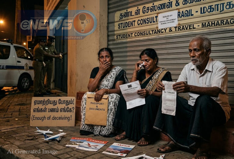 கனடா, ஜப்பான் வேலை எனக்கோடி கணக்கில் மோசடி!