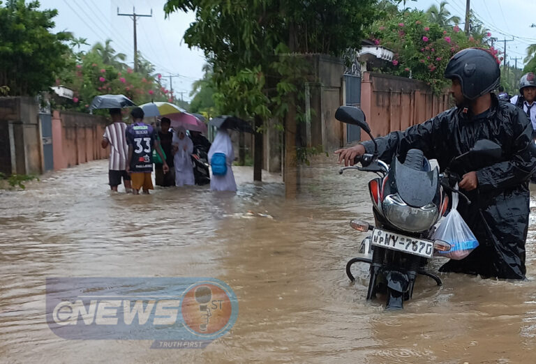 சீரற்ற காலநிலையால் நால்வர் உயிரிழப்பு:14 மாவட்டங்கள் பாதிப்பு!