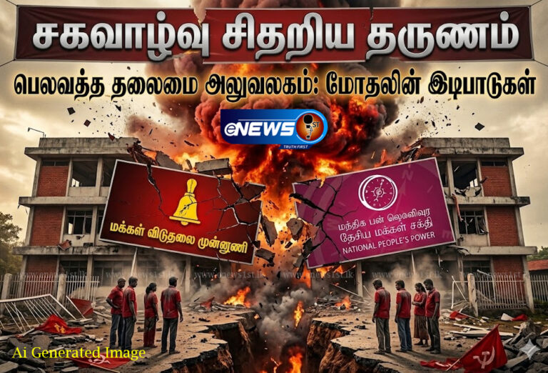 ஜே.வி.பி தலைமையகத்தில் மோதல்?எதிர்க்கட்சியை இணைக்க அழுத்தம்!