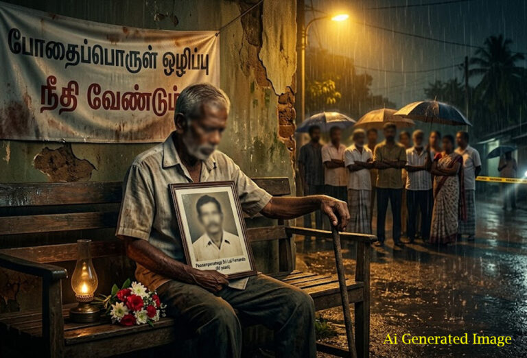 போதைப்பொருள் மாஃபியாவிற்கு எதிராக நின்ற வீரன் கொலை!
