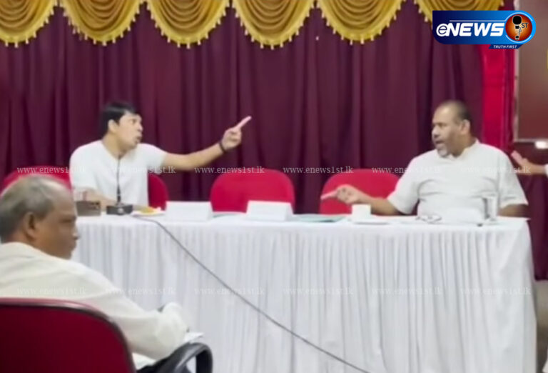 தூக்கி அடிப்பன்: கஜேந்திரகுமார் எம்.பியை மிரட்டிய அர்ச்சுனா எம்.பி!