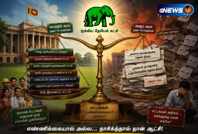 தாக்கமுள்ள சட்டங்கள் எங்கே?” – அரசை சவாலுக்கு உட்படுத்திய ஐ.தே.க!