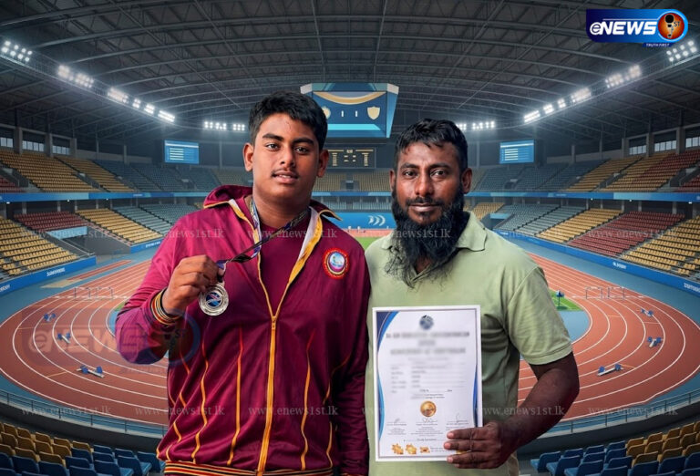 தடகள சம்பியன்ஷிப் தொடரில் அல் ஹிலால் மாணவன் வெள்ளிப் பதக்கம்!