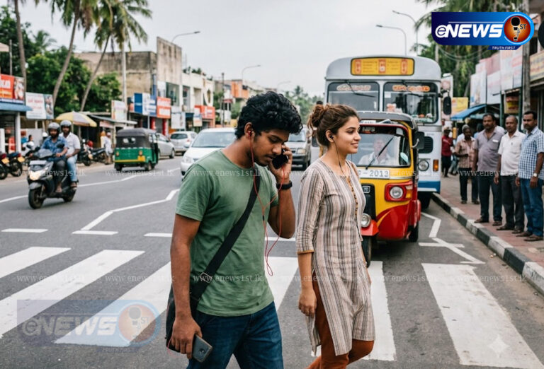 இயர்போன் பாவித்தபடி வீதியில் நடப்பவர்களுக்கு எதிராக கடும் அதிரடி!